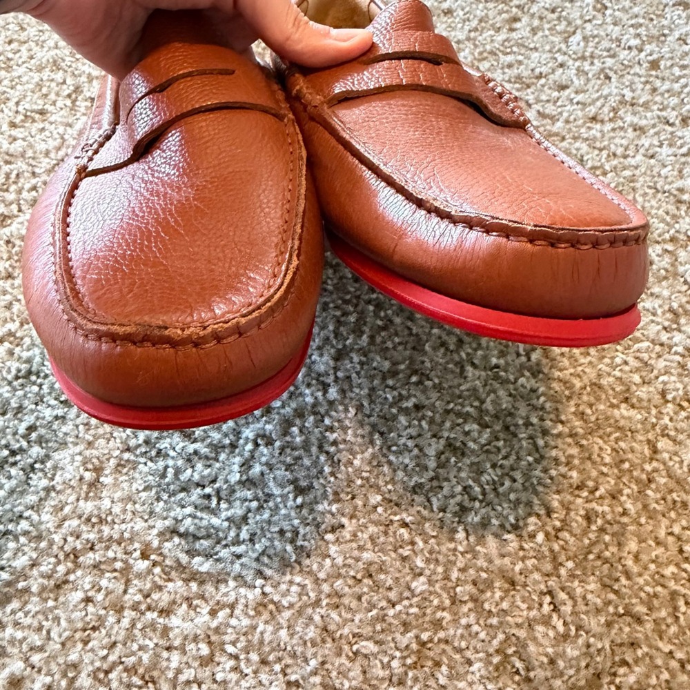 M.Gemi The Pastoso Uomo driving loafers 43 moccasin leather classic preppy - Picture 5 of 9